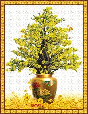 Mua file ảnh gốc File tranh bình hoa BHY95 (chất lượng cao)