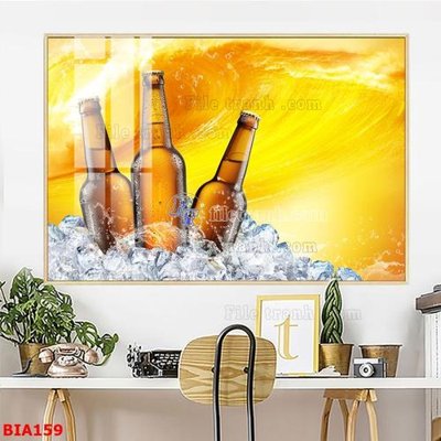 File tranh Tranh quán bia nhậu BIA159 (ảnh gốc) chi tiết rõ ràng