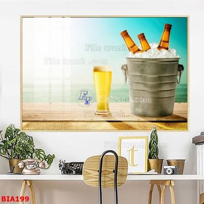 File tranh Tranh quán bia nhậu BIA199 (ảnh gốc) chi tiết rõ ràng