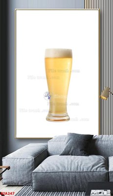 File in trần Tranh quán bia nhậu BIA247 (bản gốc) phong cảnh