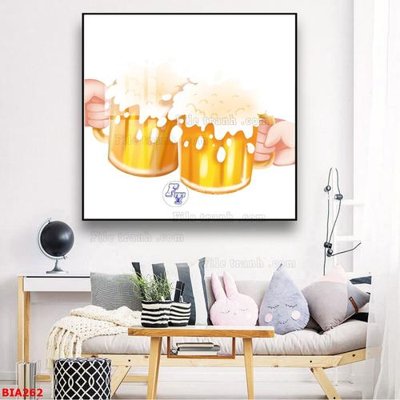 Download file gốc Tranh quán bia nhậu BIA262 (độ nét cao)