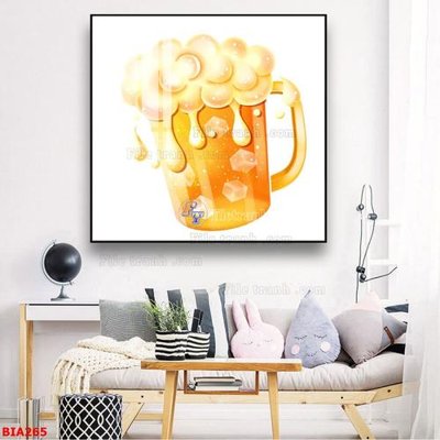 File in ấn Tranh quán bia nhậu BIA265 (bản gốc) sắc nét