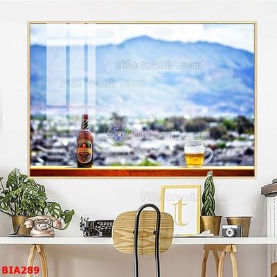 Tải file gốc Tranh quán bia nhậu BIA289 dùng cho in ấn