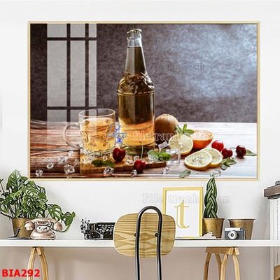 File in ấn Tranh quán bia nhậu BIA292 (bản gốc) từ file gốc