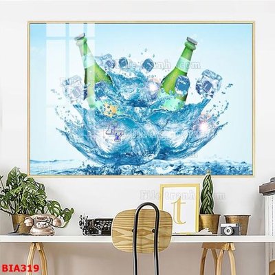 File in trần Tranh quán bia nhậu BIA319 (bản gốc) bầu trời