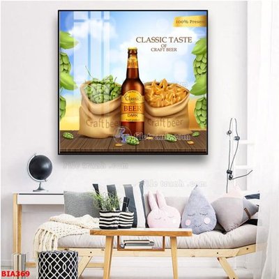 Mua file ảnh gốc Tranh quán bia nhậu BIA369 (chất lượng cao)