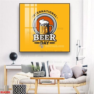 File gốc Tranh quán bia nhậu BIA390 (cho in ấn) độc quyền