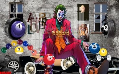 File ảnh File tranh decor treo quán bida bi a BILLARD BIDA3003 (gốc) trang trí khách sạn