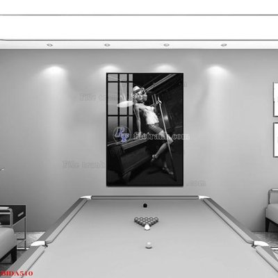 File in ấn File tranh quán bida bi-a BILLARD BIDA510 chuyên nghiệp
