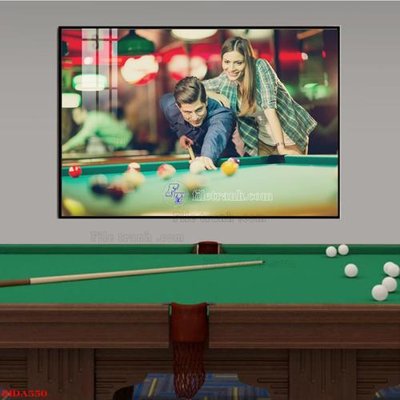 File tranh File tranh quán bida bi-a BILLARD BIDA550 (gốc) chủ đề trẻ em