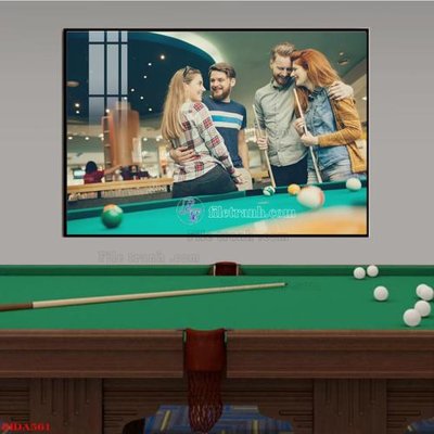 Download file tranh PSD File tranh quán bida bi-a BILLARD BIDA561 để chỉnh sửa