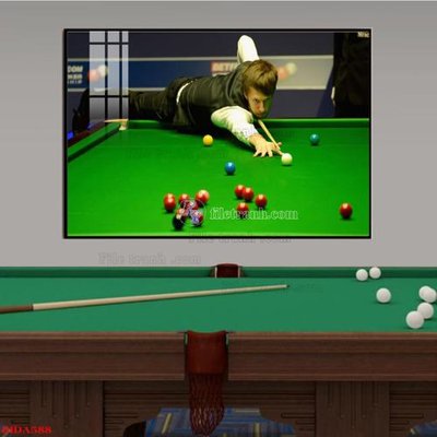 File gốc File tranh quán bida bi-a BILLARD BIDA588 (thiết kế) cho in ấn