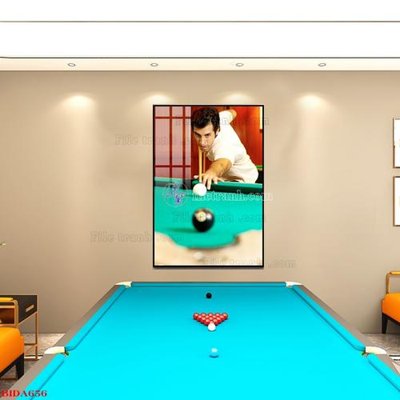 Tải file File tranh quán bida bi-a BILLARD BIDA656 (ảnh gốc) độ phân giải 300dpi