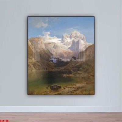 File gốc Tranh sơn dầu phong cảnh châu âu CA4105 (chủ đề hiện đại) trang trí