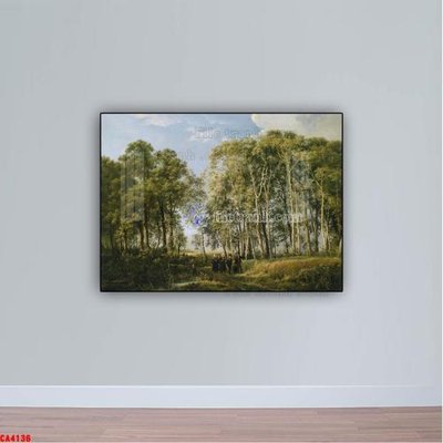 Cung cấp file tranh gốc Tranh sơn dầu phong cảnh châu âu CA4136 độc quyền