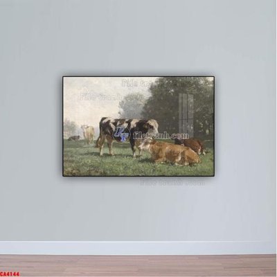 Tệp tin gốc Tranh sơn dầu phong cảnh châu âu CA4144 (dùng cho in) Tranh sơn dầu phong cảnh châu âu CA4144