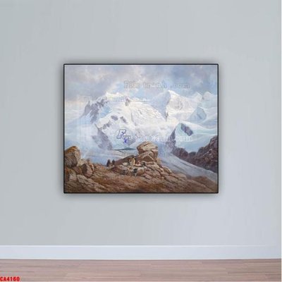 File ảnh Tranh sơn dầu phong cảnh châu âu CA4160 (gốc) cho trang trí nội thất