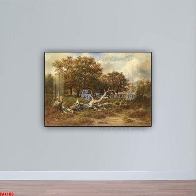 Tải file Tranh sơn dầu phong cảnh châu âu CA4165 (gốc) làm file quảng cáo