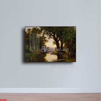 File tranh Tranh sơn dầu phong cảnh châu âu CA4231 (ảnh gốc) chi tiết rõ ràng