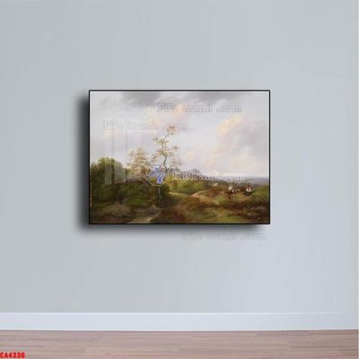File gốc Tranh sơn dầu phong cảnh châu âu CA4336 (in ấn) không giới hạn