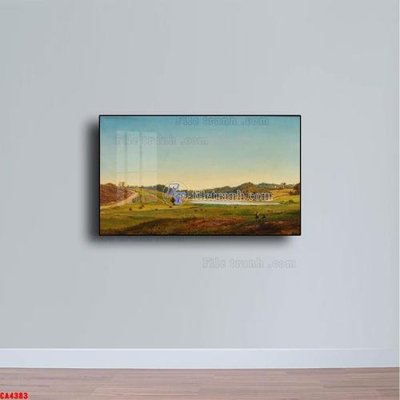 File ảnh Tranh sơn dầu phong cảnh châu âu CA4383 (gốc) in backdrop sự kiện