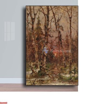 Mua file tranh gốc Tranh sơn dầu phong cảnh châu âu CA4442 tại Filetranh.com