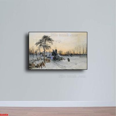 Tải file tranh Tranh sơn dầu phong cảnh châu âu CA4454 (gốc) tại Filetranh.com