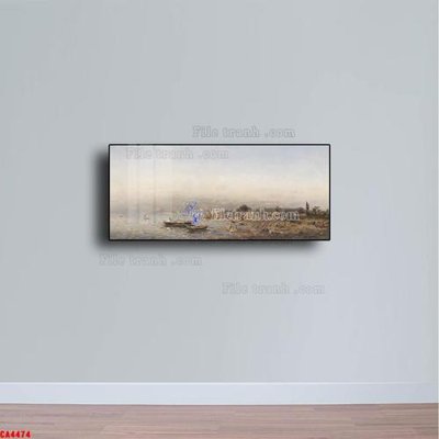 File in ấn Tranh sơn dầu phong cảnh châu âu CA4474 (bản gốc) từ file gốc