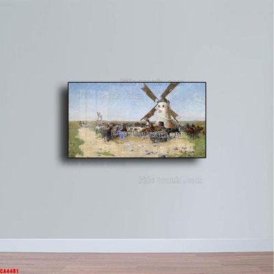 Tải file Tranh sơn dầu phong cảnh châu âu CA4481 (ảnh gốc) file AI/EPS