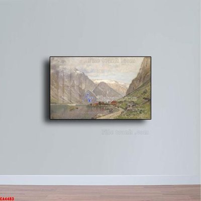 Download file Tranh sơn dầu phong cảnh châu âu CA4483 (chuẩn in) Tranh sơn dầu phong cảnh châu âu CA4483