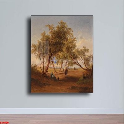 Download file gốc Tranh sơn dầu phong cảnh châu âu CA4500 (in lụa) cao cấp