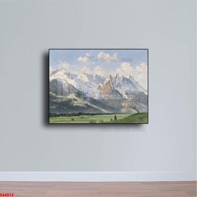 File gốc Tranh sơn dầu phong cảnh châu âu CA4512 (ảnh chi tiết) để in lụa