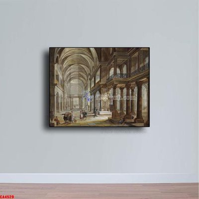 Tải file Tranh sơn dầu phong cảnh châu âu CA4529 (PSD) cho in tranh 3D