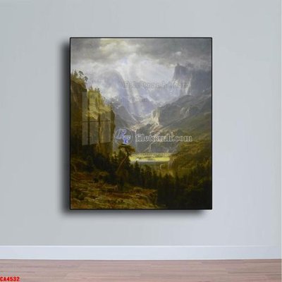 File gốc in ấn Tranh sơn dầu phong cảnh châu âu CA4532 (sẵn sàng tải về)