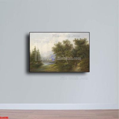 File gốc Tranh sơn dầu phong cảnh châu âu CA4595 (chủ đề hiện đại) trang trí