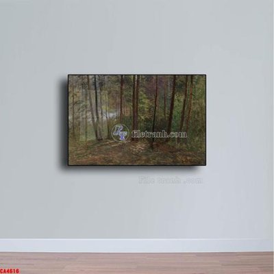 Tải file Tranh sơn dầu phong cảnh châu âu CA4616 (gốc) in tranh tráng gương