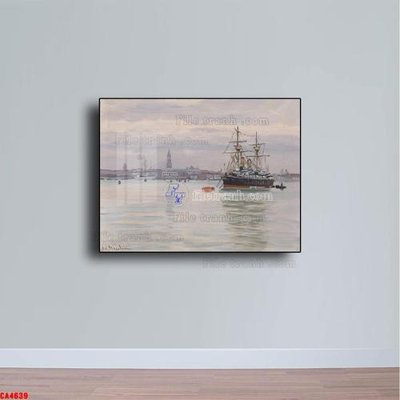 Download file Tranh sơn dầu phong cảnh châu âu CA4639 (chất lượng in ấn)