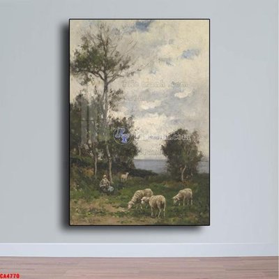 File tranh gốc Tranh sơn dầu phong cảnh châu âu CA4770 (bản quyền) Filetranh.com