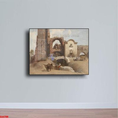 File PSD Tranh sơn dầu phong cảnh châu âu CA4799 (bản gốc) chất lượng nhất