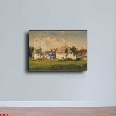 File gốc Tranh sơn dầu phong cảnh châu âu CA4818 (thiết kế) độc quyền