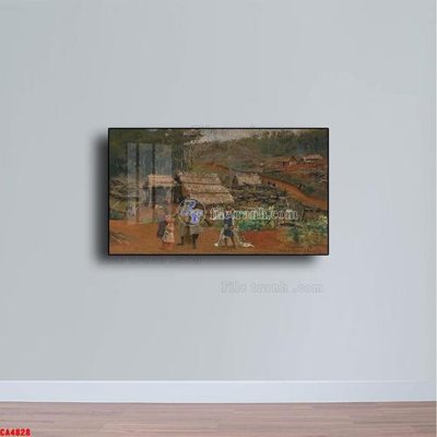File tranh trang trí Tranh sơn dầu phong cảnh châu âu CA4828 (tải file gốc)