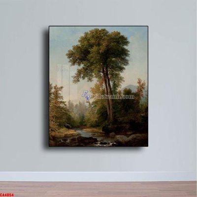 Download file Tranh sơn dầu phong cảnh châu âu CA4854 (chất lượng in ấn)