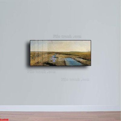 File gốc Tranh sơn dầu phong cảnh châu âu CA4946 (thiết kế) cho in ấn