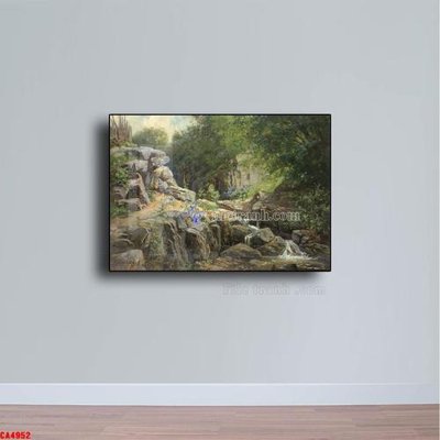 Tải file Tranh sơn dầu phong cảnh châu âu CA4952 (ảnh gốc) 300dpi Tranh sơn dầu phong cảnh châu âu CA4952