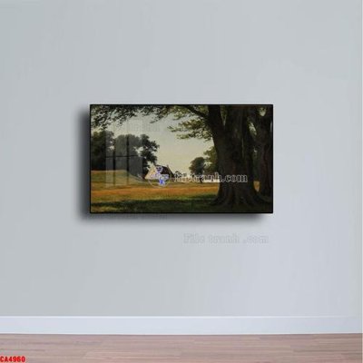 Tải file PSD Tranh sơn dầu phong cảnh châu âu CA4960 (nguyên layer) để in