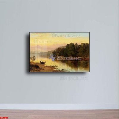 Download file Tranh sơn dầu phong cảnh châu âu CA4991 (gốc) cho xưởng in
