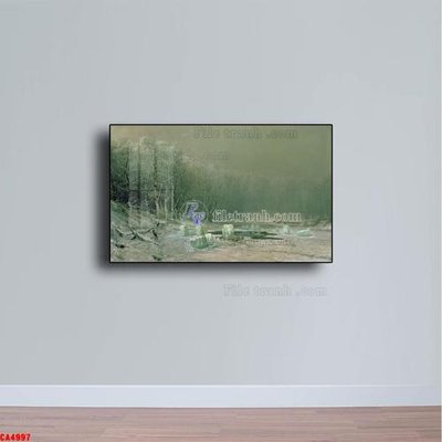 Tải file Tranh sơn dầu phong cảnh châu âu CA4997 (gốc) làm tranh trang trí