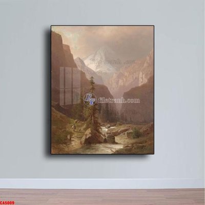 Mua file gốc Tranh sơn dầu phong cảnh châu âu CA5009 (chất lượng) tại Filetranh.com