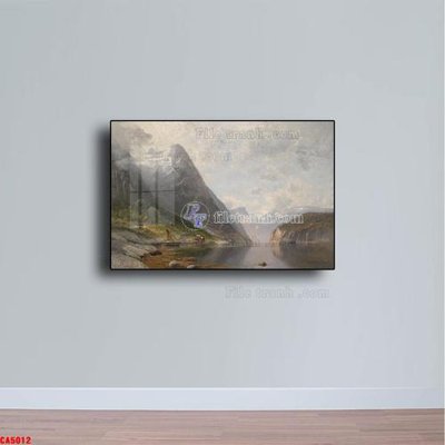 File ảnh Tranh sơn dầu phong cảnh châu âu CA5012 (gốc) in Hiflex