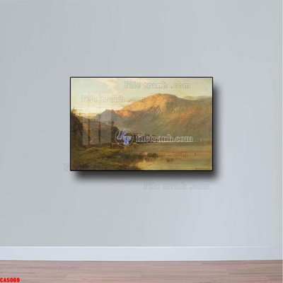 Tải file tranh Tranh sơn dầu phong cảnh châu âu CA5069 (gốc) tại Filetranh.com